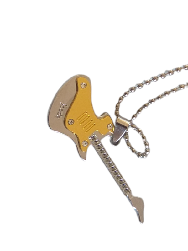 Guiter Shape Pendent